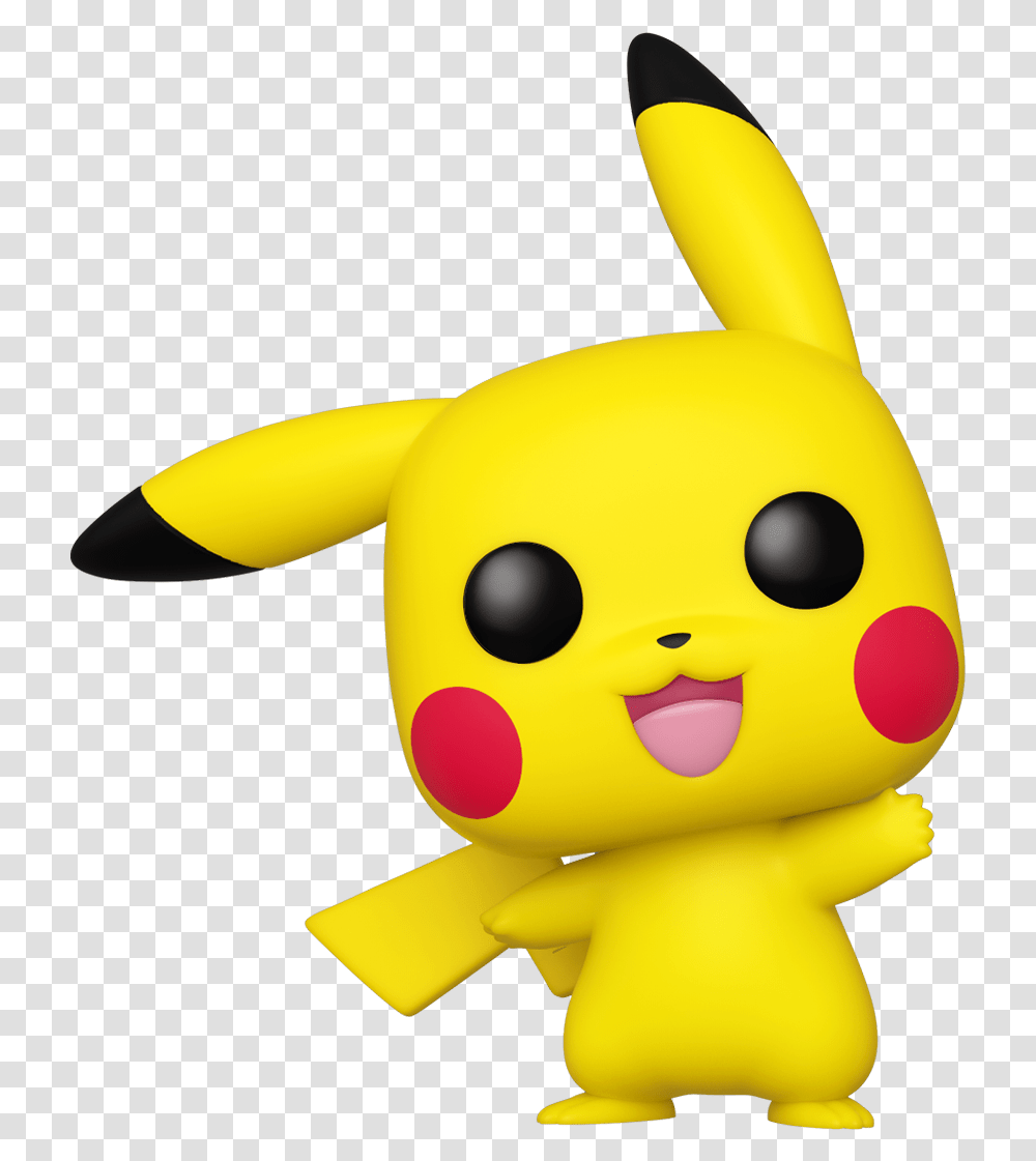 Pokemon Pikachu Waving Pikachu Funko Pop, Toy, Animal, Pac Man, Invertebrate Transparent Png