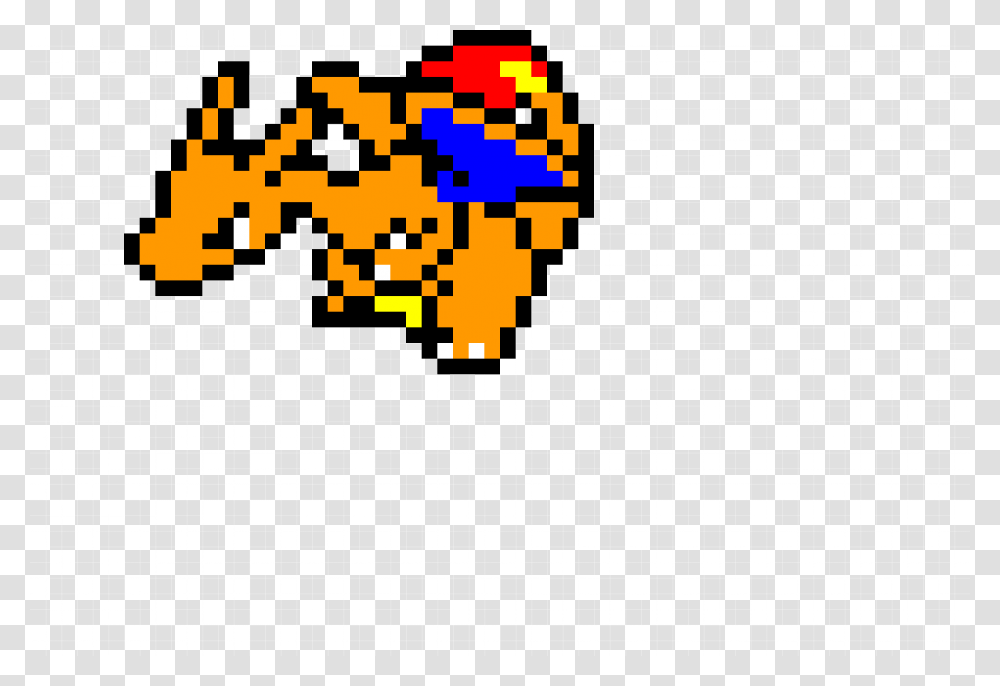 Pokemon Pixel Art Charizard, Pac Man Transparent Png