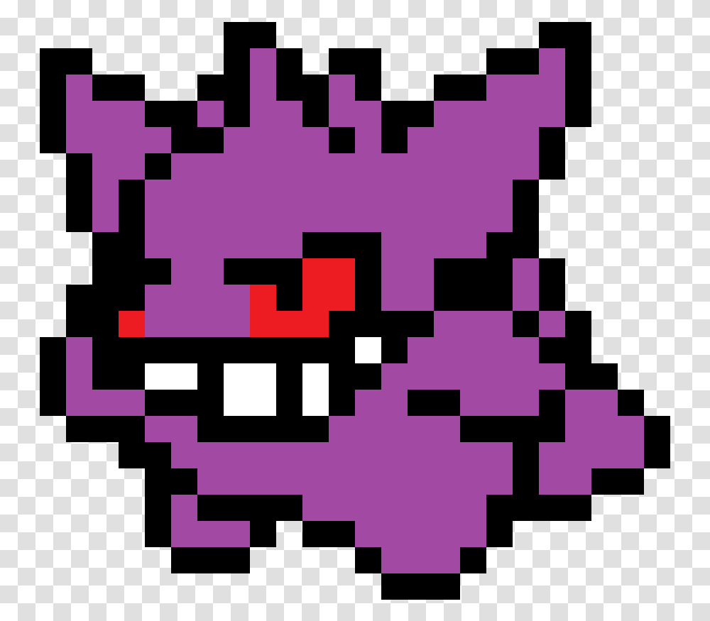 Pokemon Pixel Art Gengar, Rug, Pac Man Transparent Png