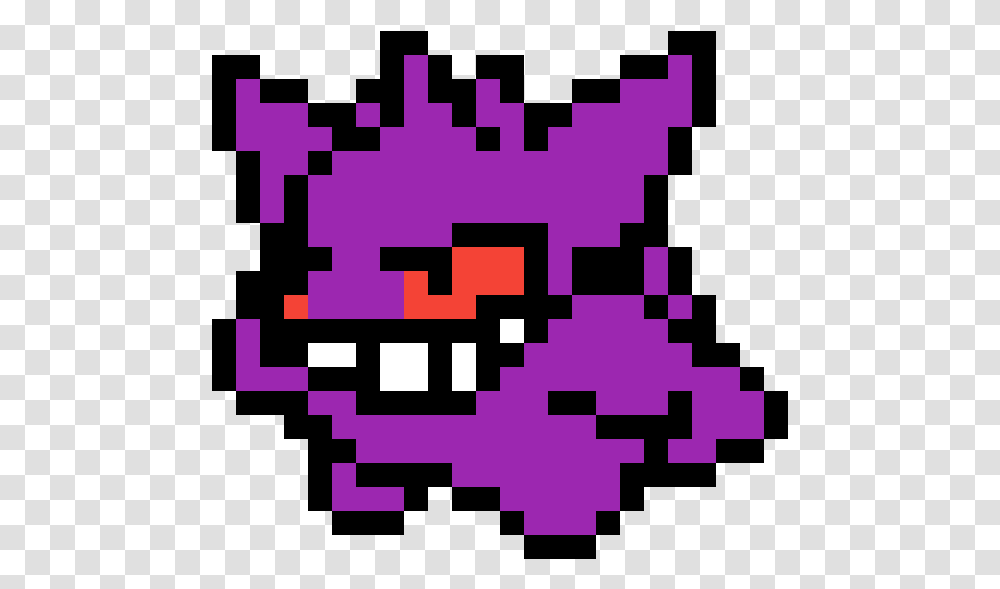 Pokemon Pixel Art Gengar, Rug, Pac Man Transparent Png