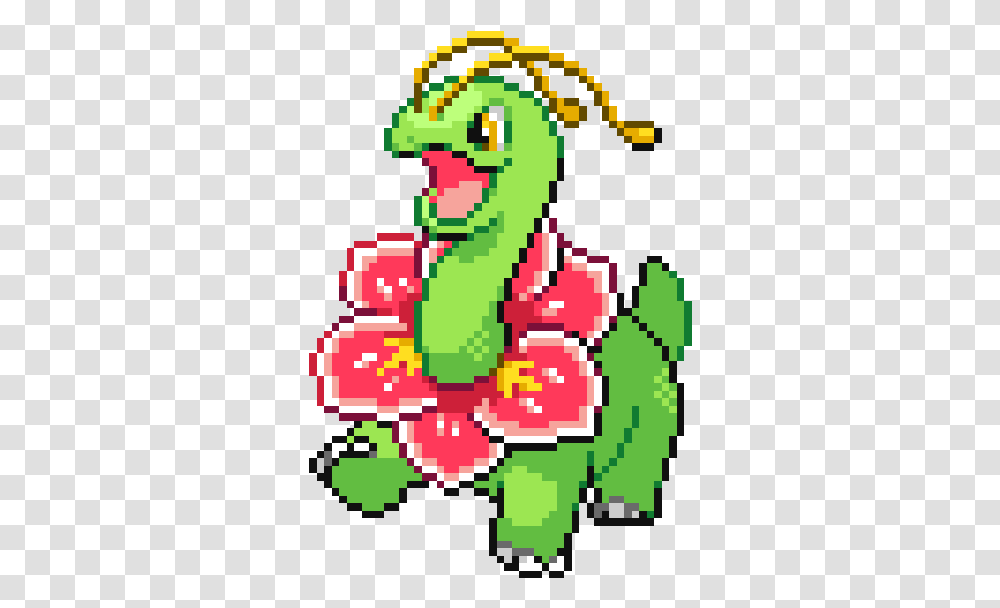 Pokemon Pixel Art Meganium, Rug, Super Mario, Plant Transparent Png