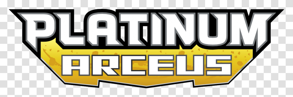Pokemon Platinum Arceus Logo, Word, Scoreboard, Pac Man Transparent Png