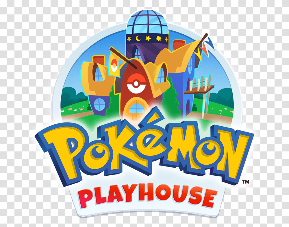 Pokemon Playhouse Logo Pokemon Playhouse All Pokemon, Theme Park, Amusement Park, Advertisement, Flyer Transparent Png