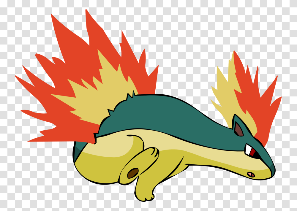 Pokemon Pokemon Quilava, Dragon Transparent Png