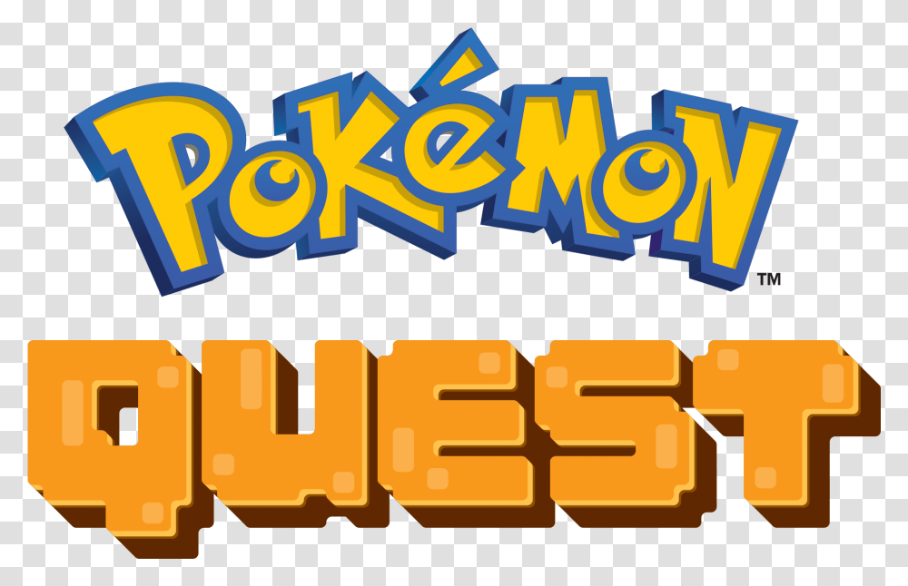 Pokemon Quest Passes 1 Million Downloads Rpg Site Pokemon Quest Logo, Text, Alphabet, Word, Urban Transparent Png