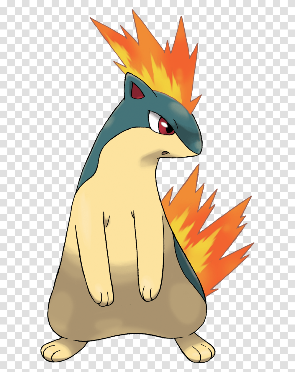 Pokemon Quilava, Beak, Bird, Animal Transparent Png