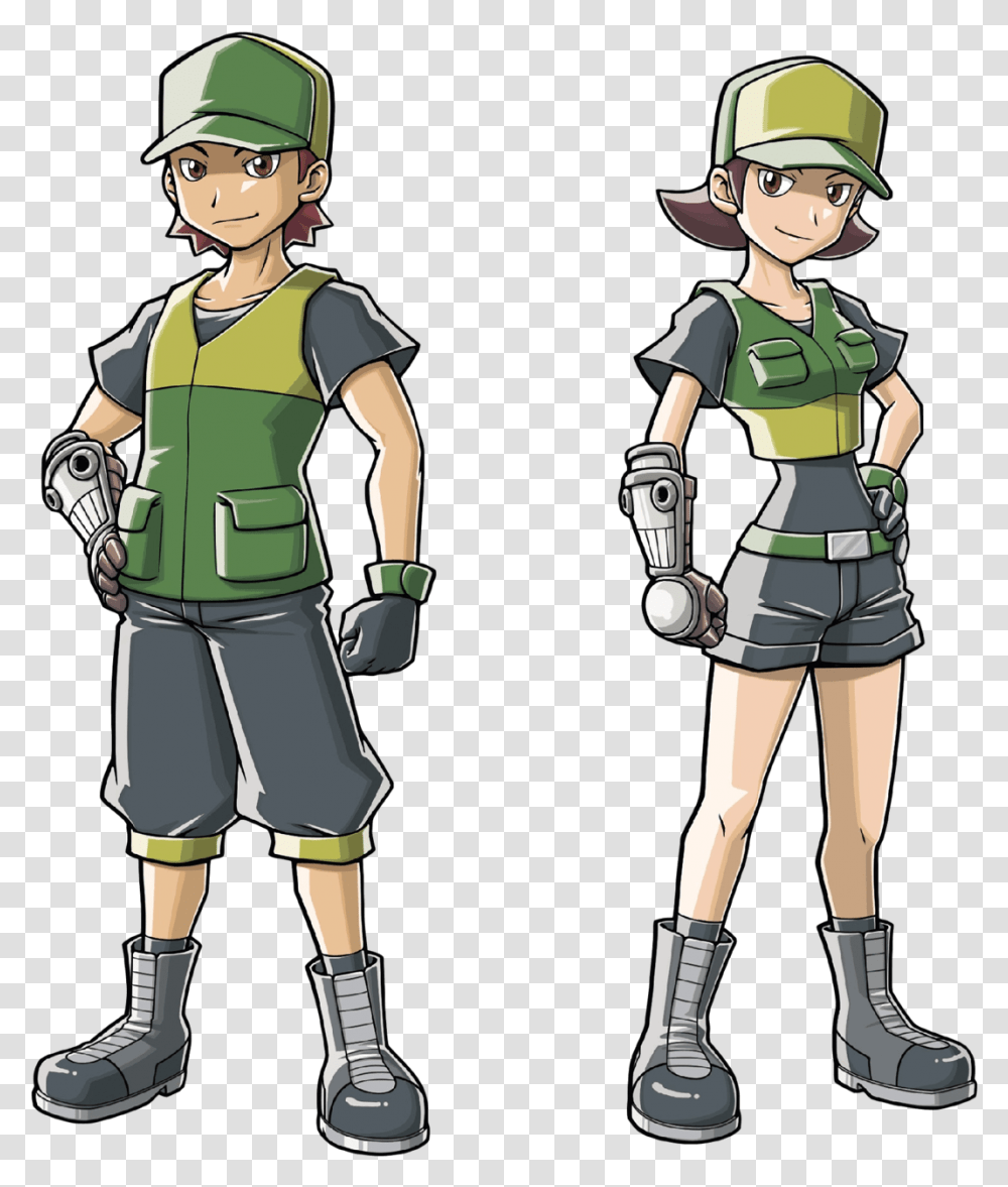 Pokemon Ranger Team Go Pokemon Ranger Go Rock, Clothing, Person, Costume, Green Transparent Png