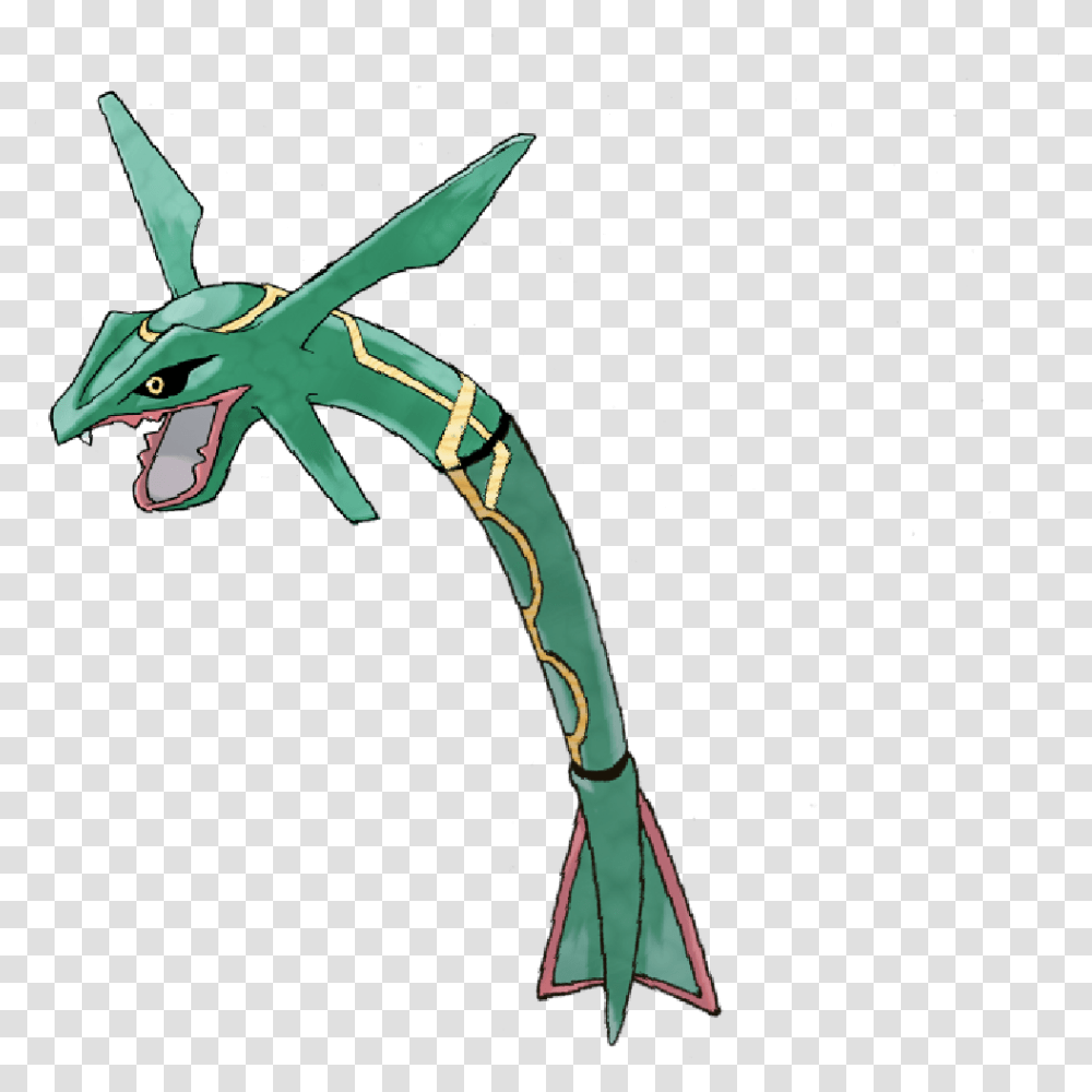 Pokemon Rayquaza, Weapon, Bow, Blade, Dragon Transparent Png