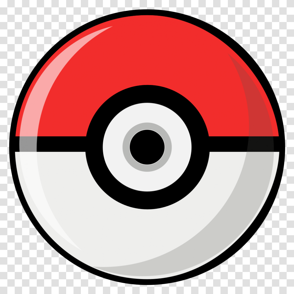 Pokemon Red Pokeball Clip Art Pok Ball, Disk, Dvd, Symbol, Number Transparent Png