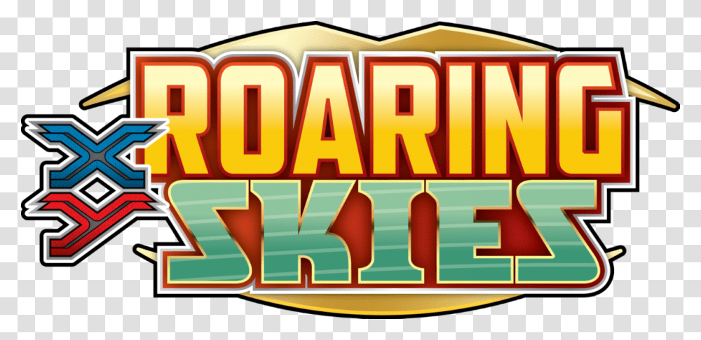 Pokemon Roaring Skies Logo, Word, Crowd, Housing Transparent Png