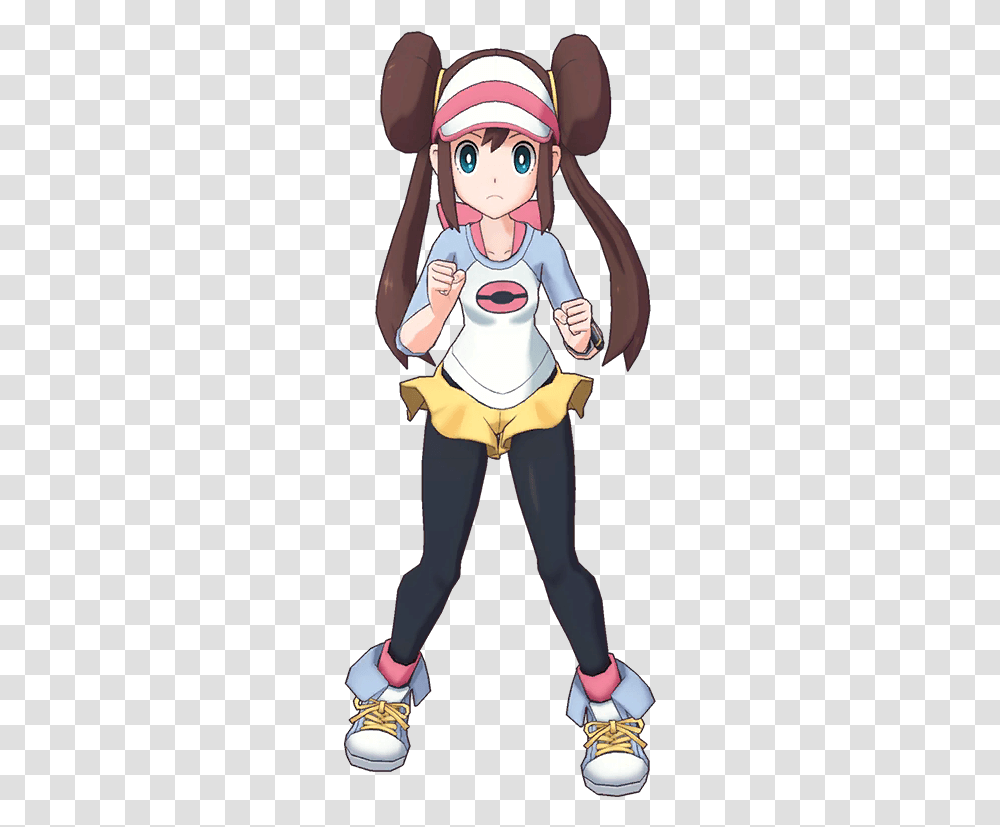 Pokemon Rosa, Person, Performer, Hand, Shoe Transparent Png