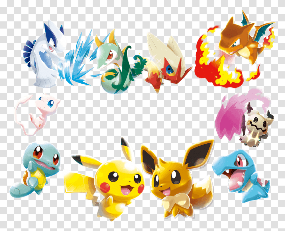 Pokemon Rumble Rush All Mimikyu, Graphics, Art, Floral Design, Pattern Transparent Png