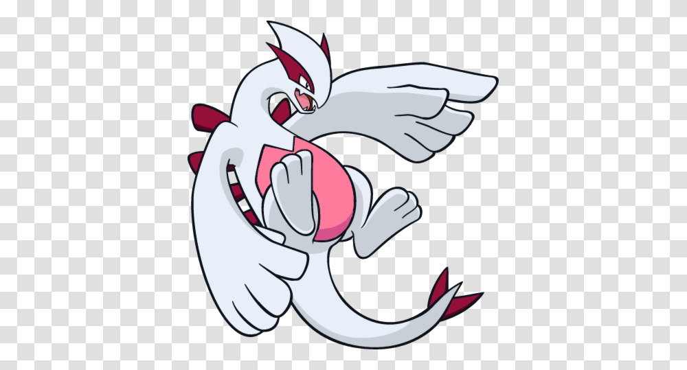 Pokemon Shinypokemon Lugia Shinylugia Legendary Legenda, Hand, Hook, Bird, Animal Transparent Png