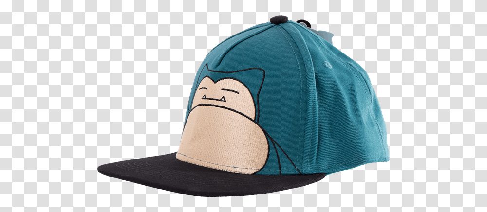 Pokemon Snorlax Blue Cap Baseball Cap, Clothing, Apparel, Hat, Soil Transparent Png
