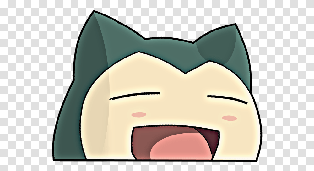 Pokemon Snorlax Freetoedit, Head, Teeth, Mouth, Cushion Transparent Png