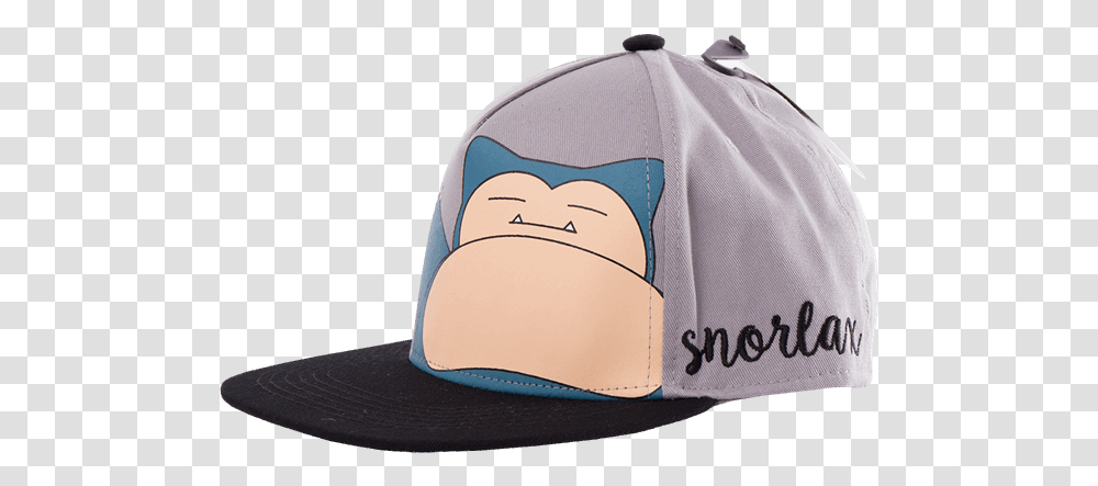 Pokemon Snorlax Grey Cap Baseball Cap, Clothing, Apparel, Hat, Swimwear Transparent Png