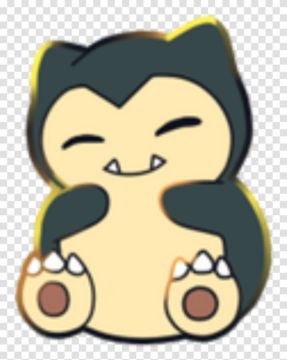Pokemon Snorlax Pins Sticker Soft, Face, Poster, Advertisement, Clothing Transparent Png