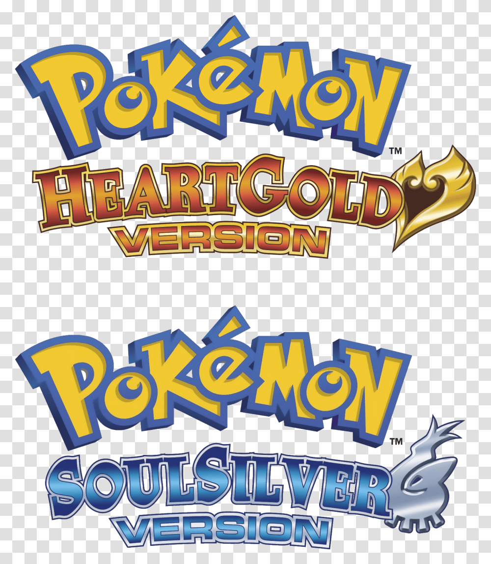 Pokemon Soulsilver & Heartgold Review Pokemon Soul Silver Pokemon Heartgold Logo, Circus, Leisure Activities, Game, Flyer Transparent Png