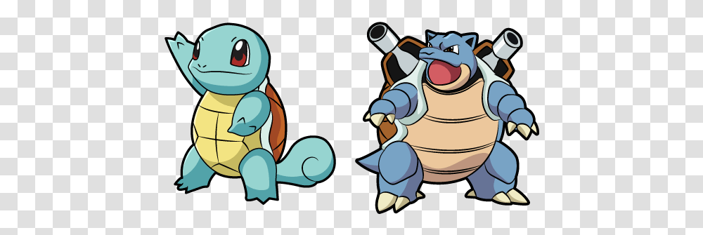 Pokemon Squirtle And Blastoise Cursor Squirtle And Blastoise, Outdoors, Comics, Book, Leisure Activities Transparent Png