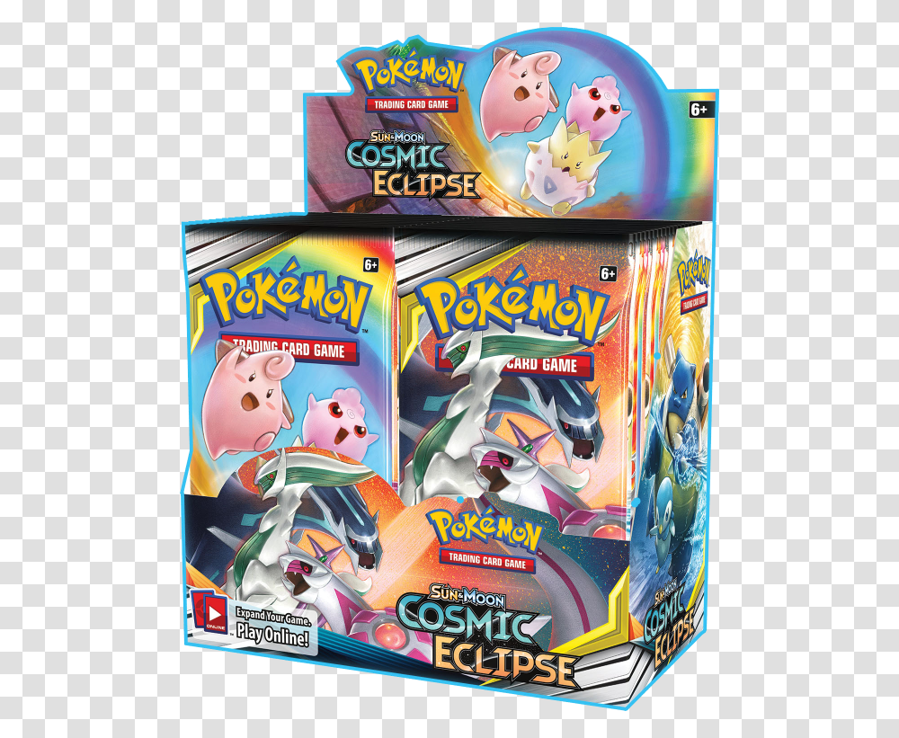 Pokemon Sun Amp Moon Cosmic Eclipse Booster Box, Outdoors, Gum, Nature, Candy Transparent Png