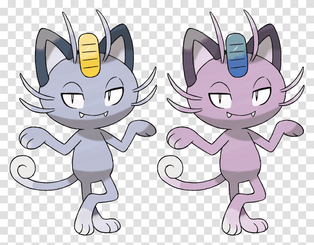 Pokemon Sun And Moon Meowth Hd Alternate Meowth Pokemon Go, Animal, Graphics, Art, Mascot Transparent Png