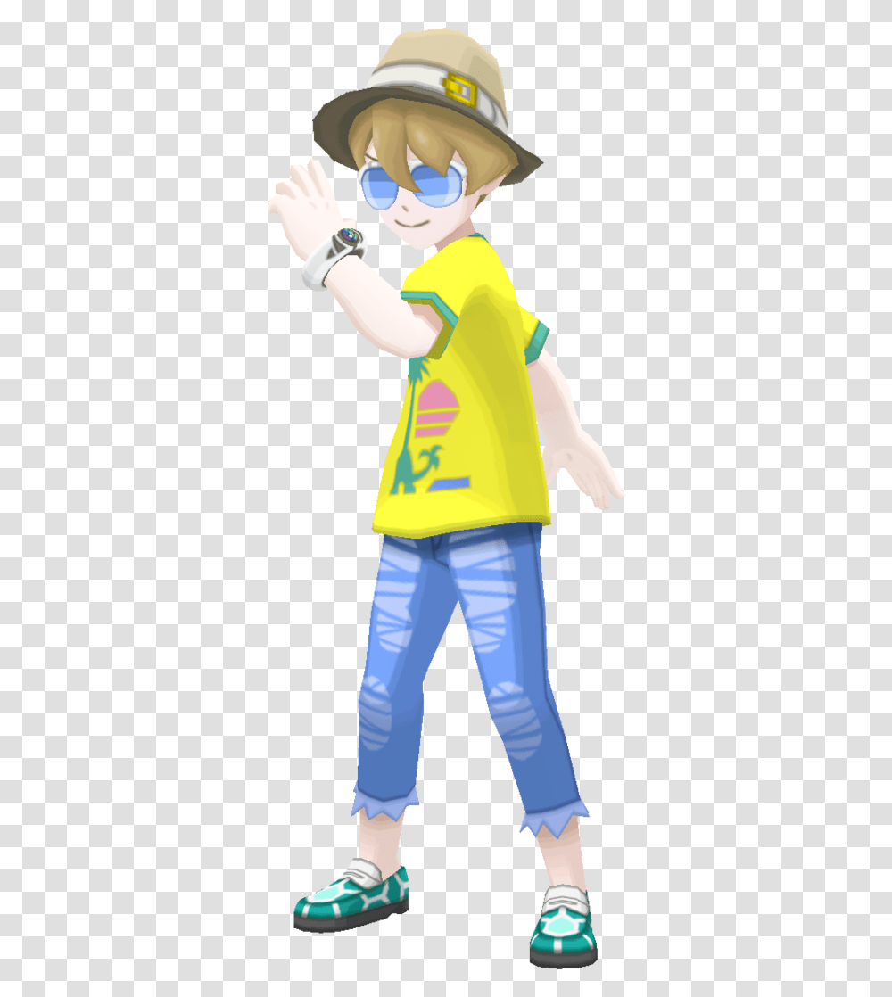 Pokemon Sun And Moon Sina, Person, Shoe, Footwear Transparent Png
