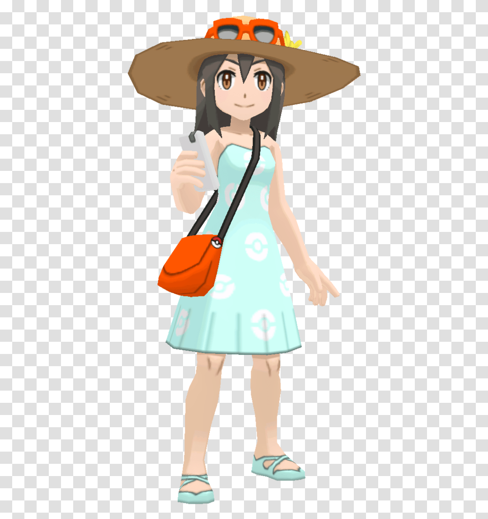 Pokemon Sun And Moon Tourist, Person, Human, Female Transparent Png