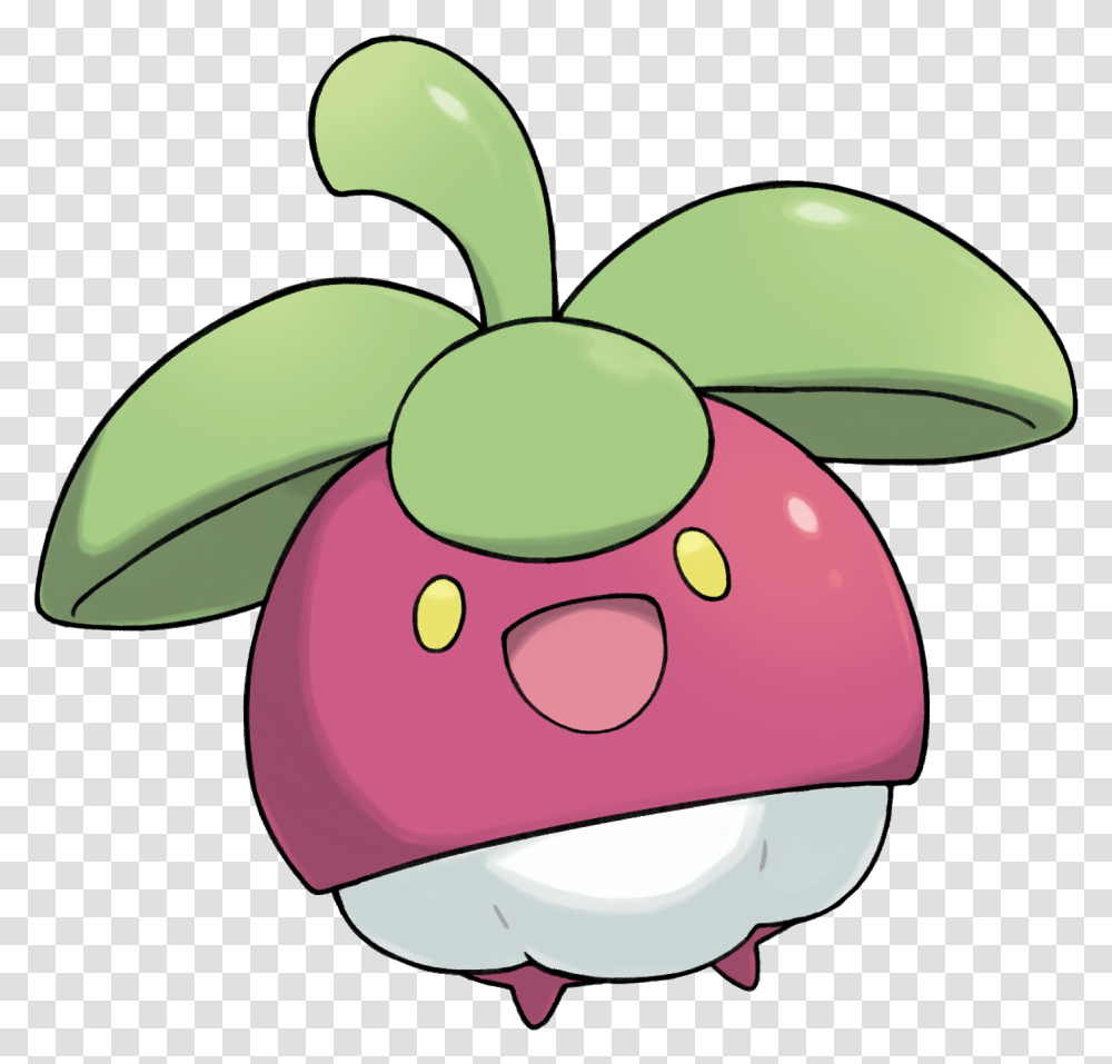 Pokemon Sun And Moon's Latest Trailer Unleashes Six New Cherry Pokemon Gen 7, Plant, Lamp, Green, Food Transparent Png