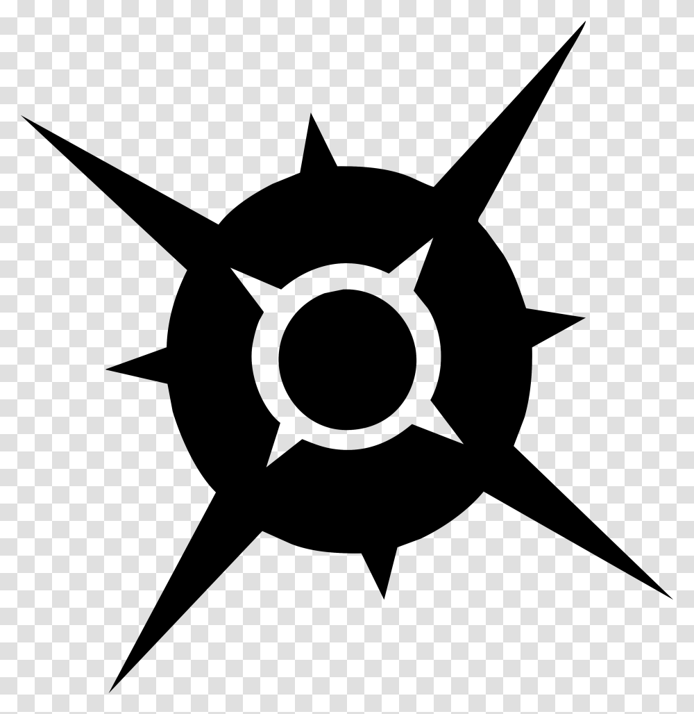 Pokemon Sun Logo, Silhouette, Cross, Stencil Transparent Png