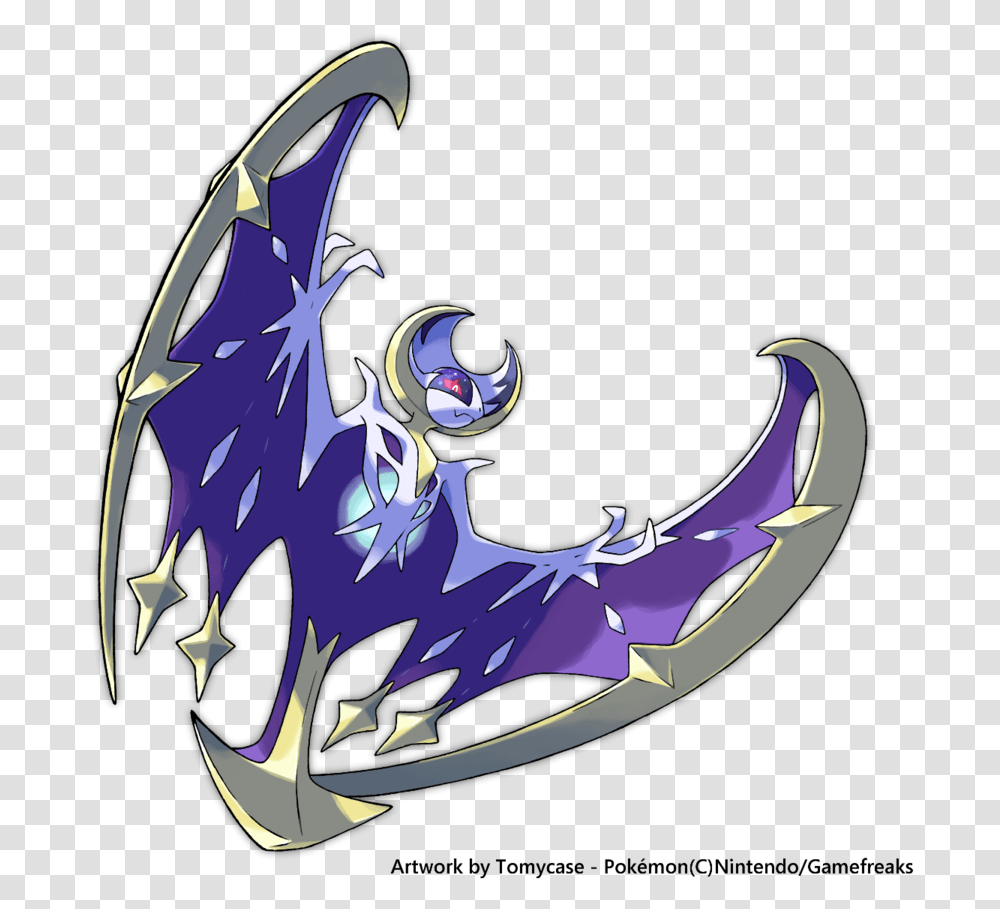 Pokemon Sun & Moon Female Trainer Sketch With Rowlet Pokemon Lunala, Purple, Dragon, Plant Transparent Png