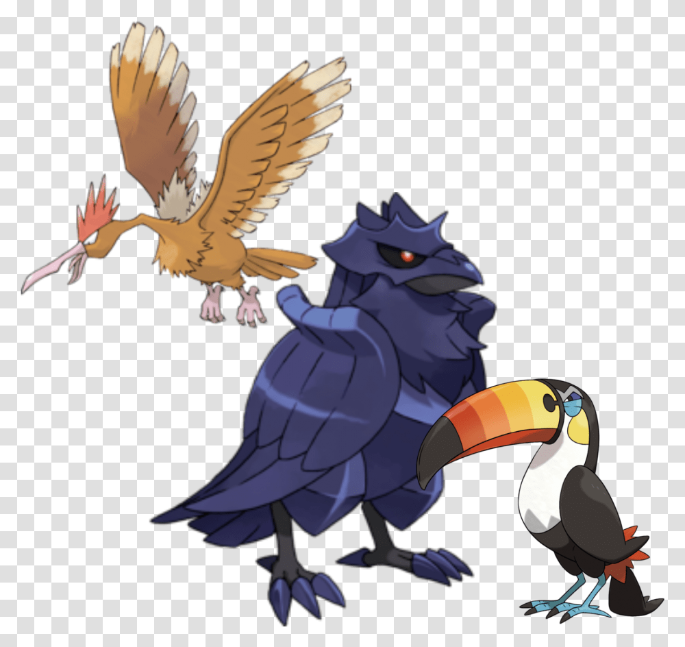 Pokemon Sword And Shield Corviknight, Bird, Animal, Beak, Flying Transparent Png