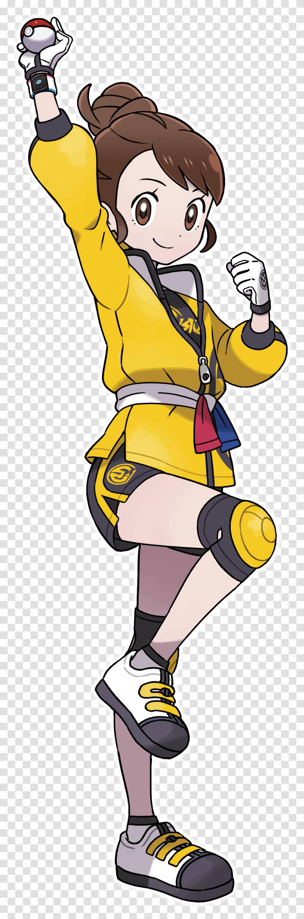 Pokemon Sword And Shield Expansion Outfits, Person, Coat, Hand Transparent Png