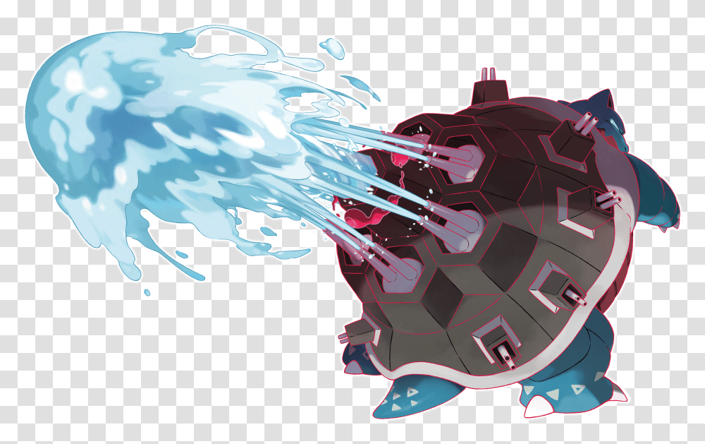 Pokemon Sword And Shield Expansion Pass Art 9 Gigantamax Blastoise Transparent Png