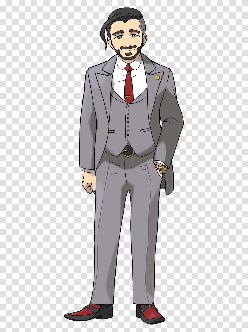 Pokemon Sword And Shield Rose, Suit, Overcoat, Tuxedo Transparent Png