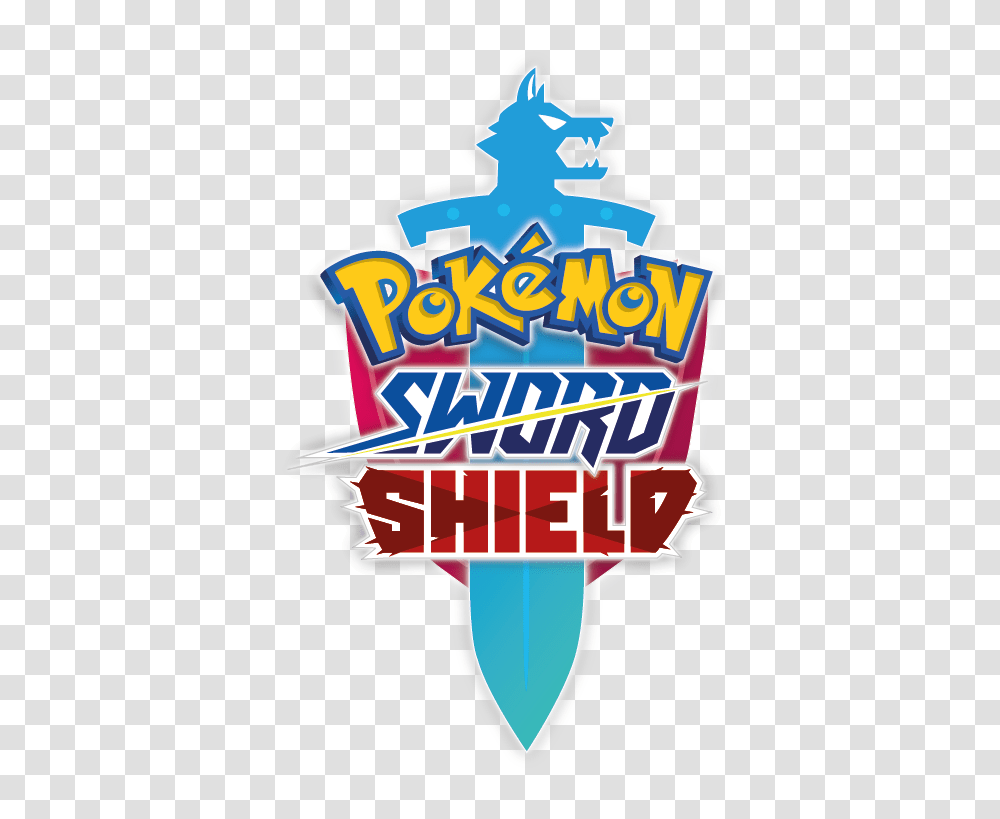 Pokemon Sword Shield Logo Pokemon Sword Shield Icon, Text, Crowd, Dynamite, Theme Park Transparent Png