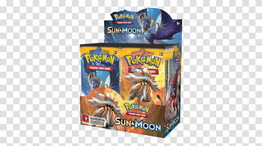 Pokemon Tcg Sun Moon Booster Box Decked Out Gaming, Dvd, Disk, Game, Magician Transparent Png