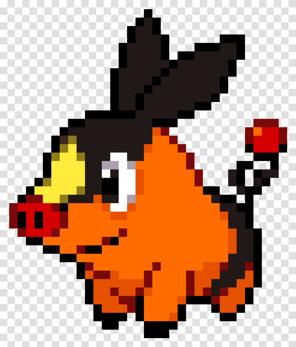 Pokemon Tepig Pixel Art, Pac Man, Rug Transparent Png