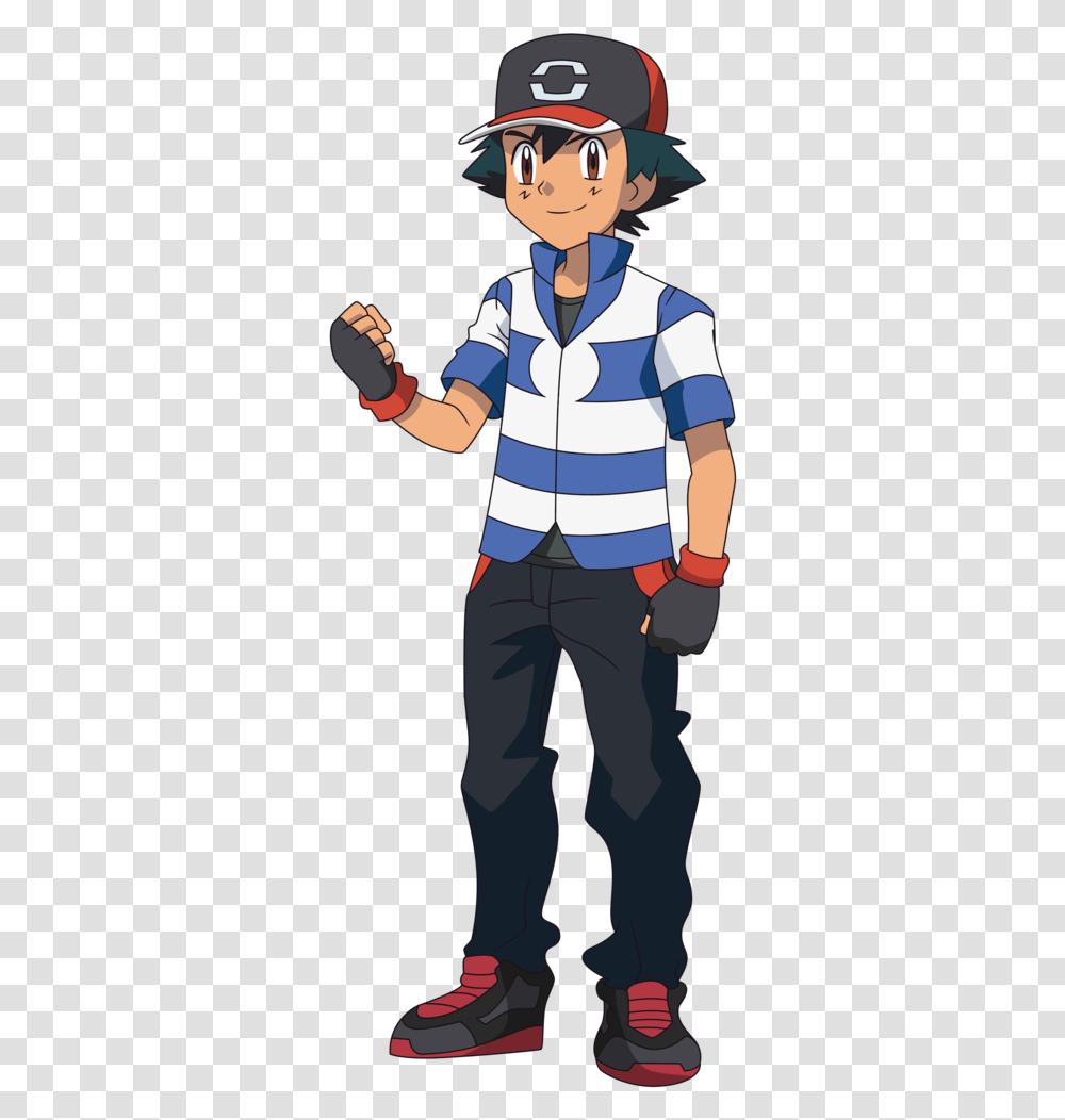 Pokemon The Series Sun And Moon In Ash Ketchum Sun And Pokemon Sun And Moon Ash Designs, Person, Shoe, Clothing, People Transparent Png