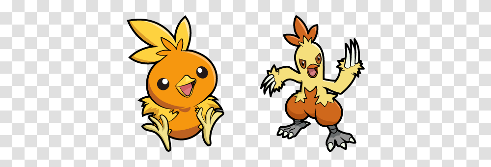 Pokemon Torchic And Combusken In 2020 Hoenn Region Torchic Pokemon, Animal, Mammal, Wildlife, Hook Transparent Png