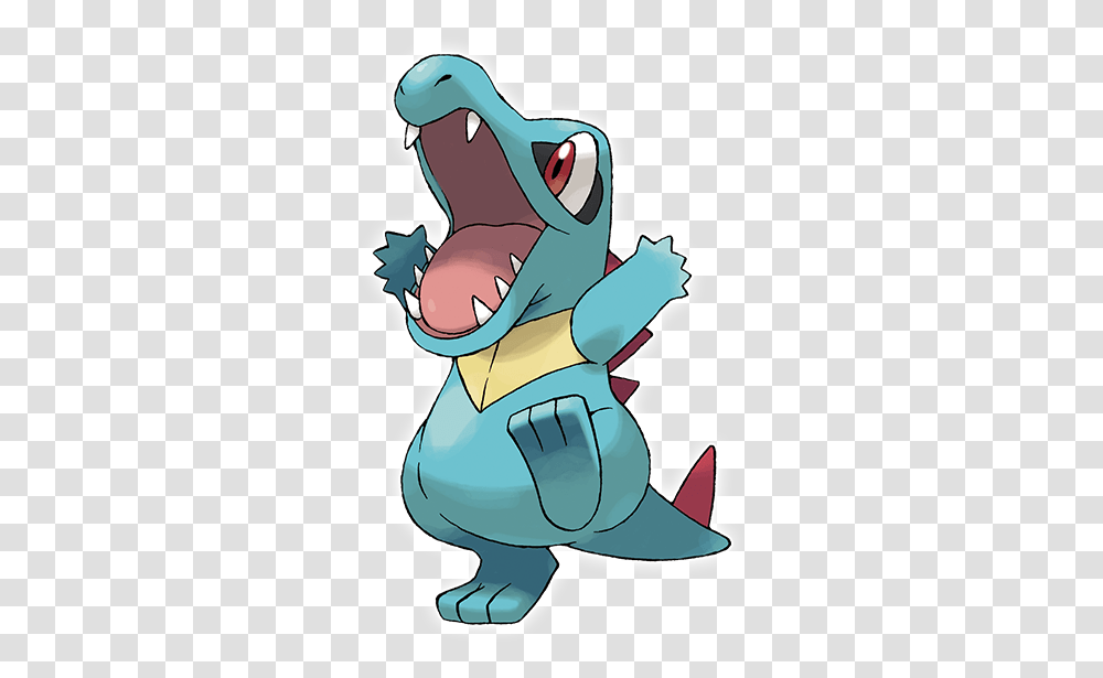 Pokemon Totodile, Hand, Jaw, Apparel Transparent Png