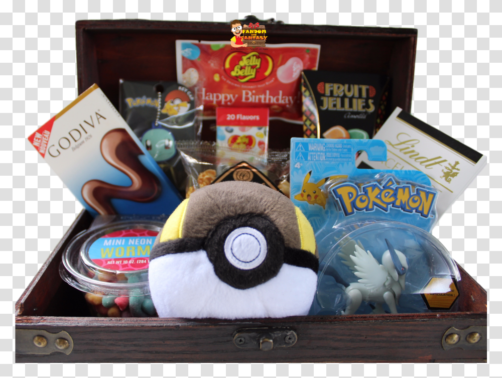 Pokemon Trainer Case Pokemon Gift Basket Transparent Png