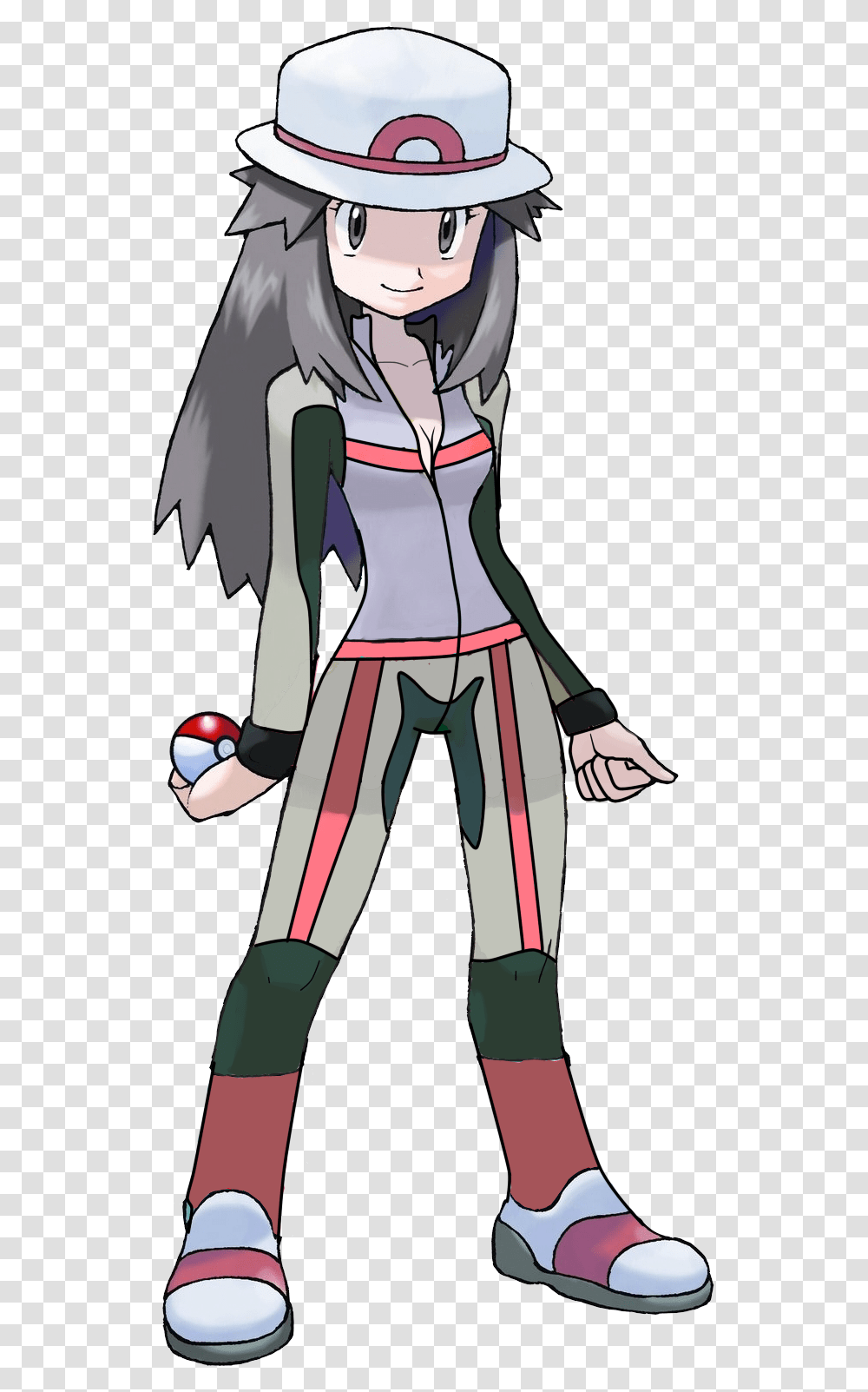Pokemon Trainer Red And Leaf, Person, Human, Costume Transparent Png