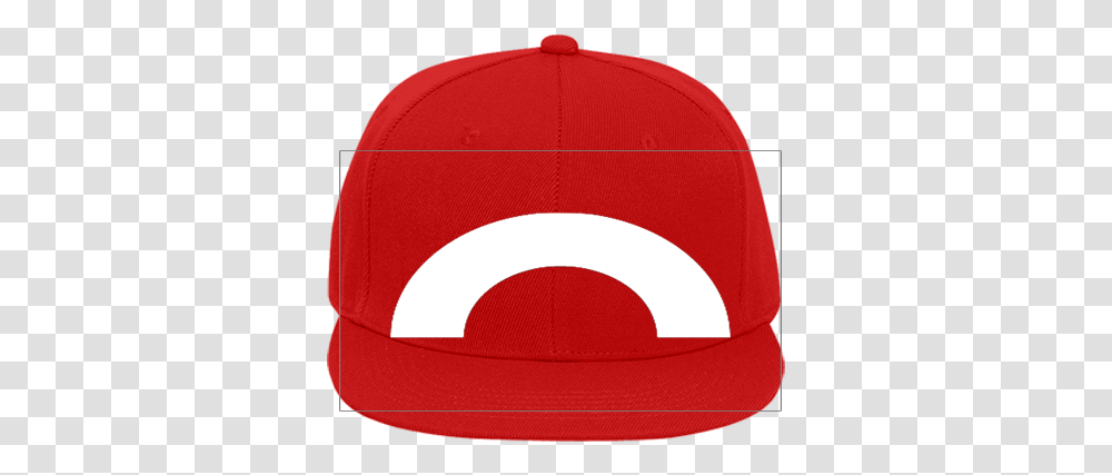 Pokemon Trainer Red Hat Flat Bill Fitted Hats Pokemon Trainer Red Hat, Clothing, Apparel, Baseball Cap Transparent Png
