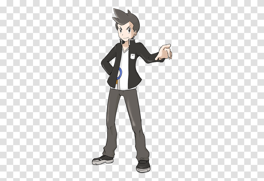 Pokemon Trainers Pokemon Fan Made Trainer Male, Clothing, Person, Sleeve, Long Sleeve Transparent Png