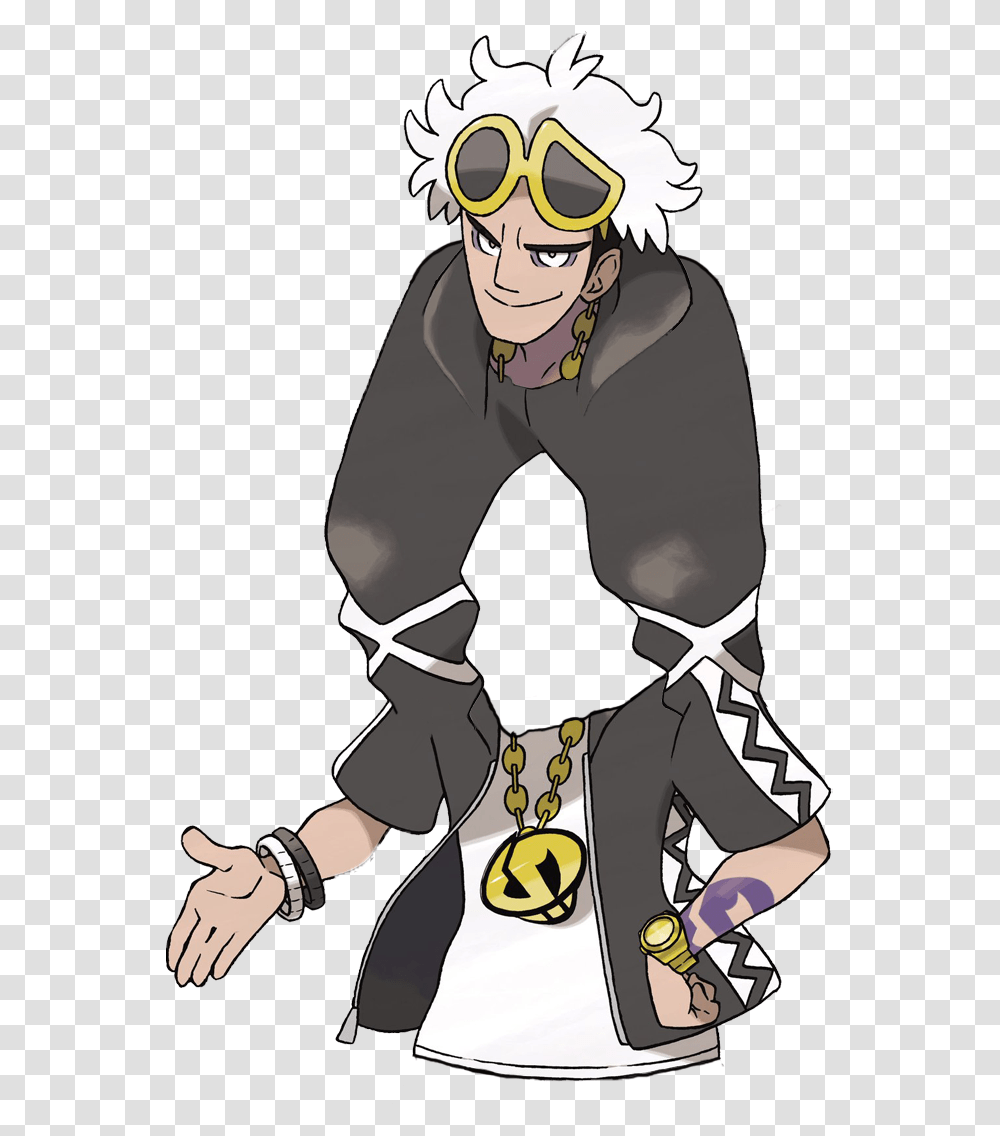 Pokemon Trainers Sun And Moon, Comics, Book, Manga, Person Transparent Png
