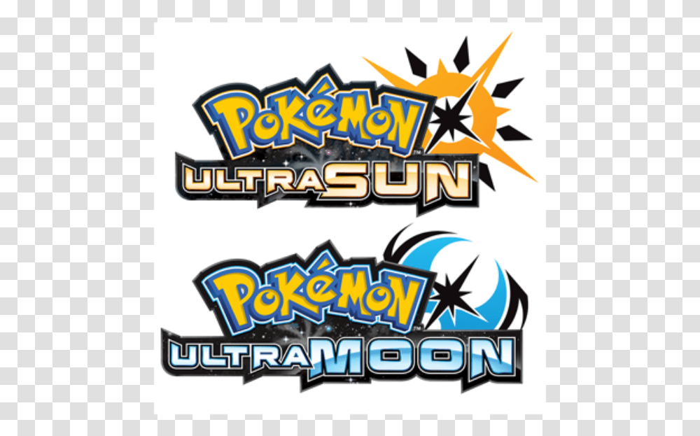 Pokemon Ultra Sun Logo, Advertisement, Flyer, Poster, Paper Transparent Png