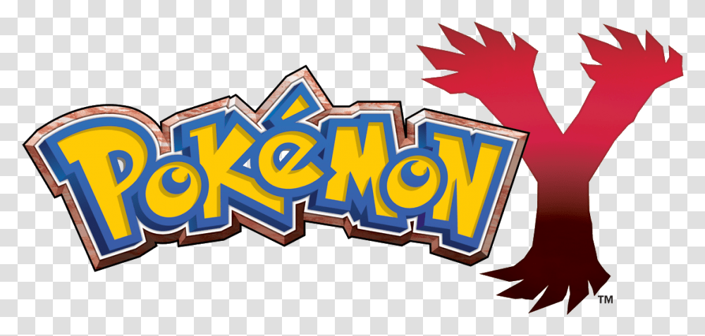 Pokemon Y Logo Pokmon X And Y, Theme Park, Amusement Park, Pac Man Transparent Png