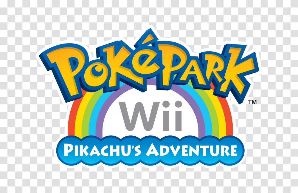 Pokepark Wii Pikachus Adventure Logo Pikachu, Text, Label, Graphics, Art Transparent Png