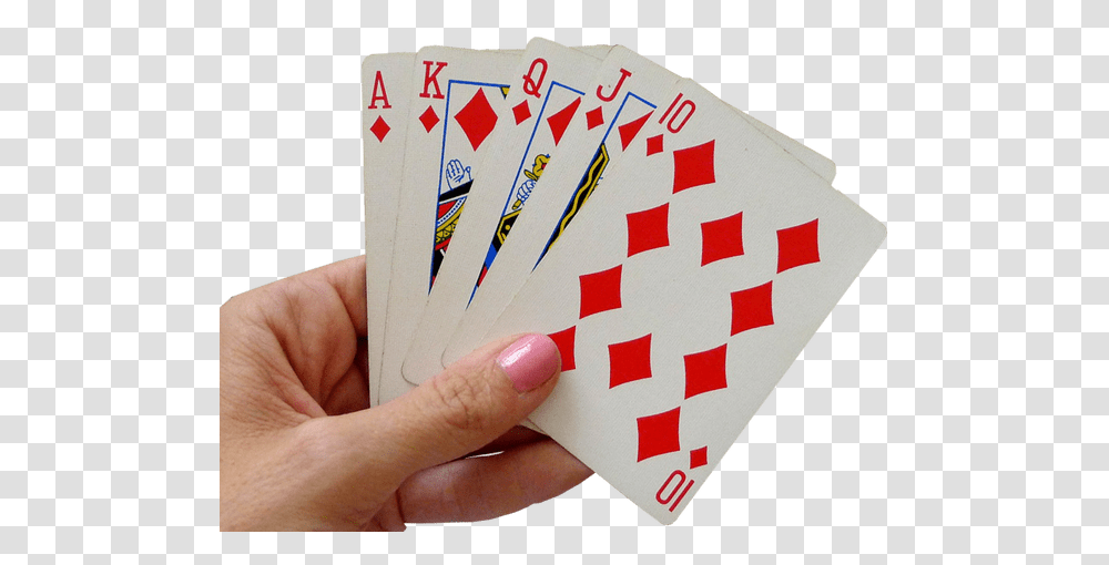 Poker Cards Hand Of Cards, Person, Human, Game Transparent Png