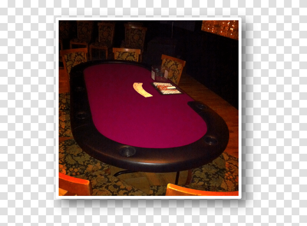 Poker Table, Furniture, Interior Design, Indoors, Room Transparent Png